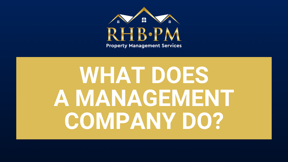 what does a management company do
